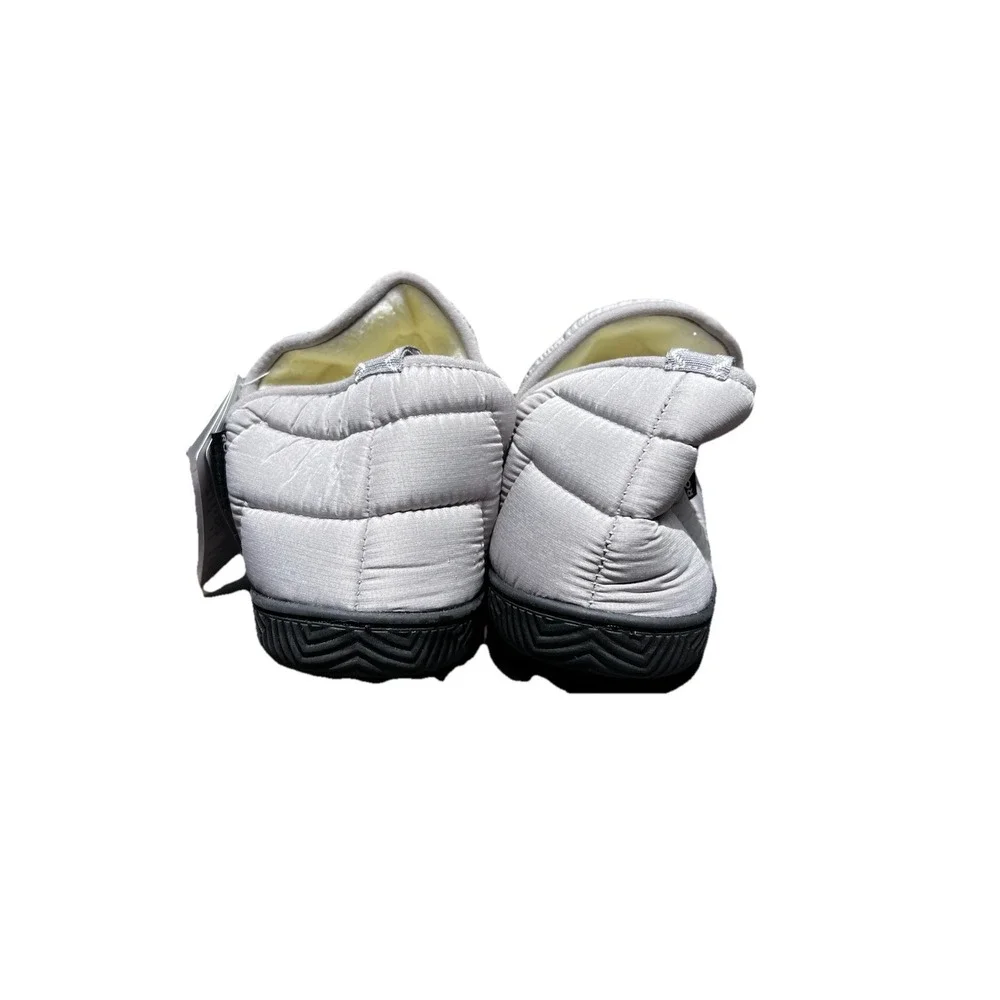 RockDove Men's Alpinz Puffer Bootie Slipper Gray Quilted Memory Foam NWT Size 10